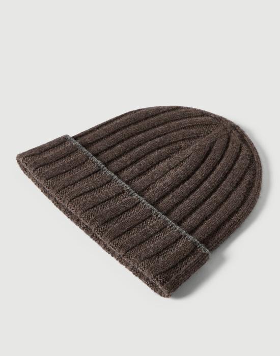 26FW 브루넬로 쿠치넬리 비니 M2240900CD981 Brown - BRUNELLO CUCINELLI
