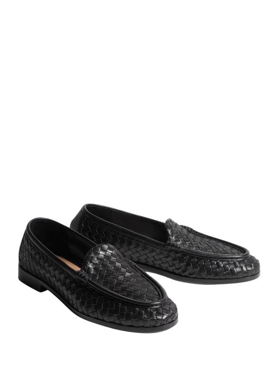 26FW 보테가베네타 로퍼 867565 V2ED0 1000 BLACK DOM - BOTTEGA VENETA