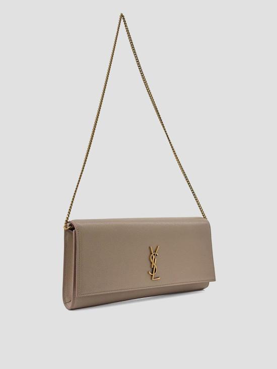 26SS 생로랑 케이트 클러치백 851921AAGBE 2721 DARK BEIGE - SAINT LAURENT
