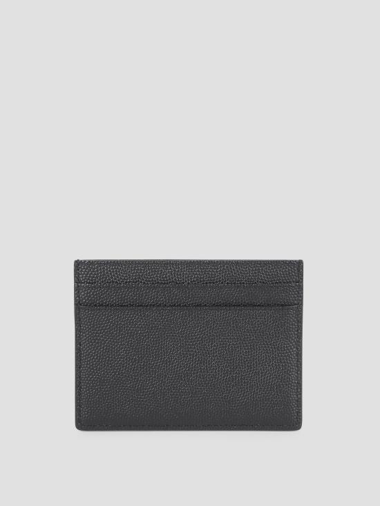 26SS 생로랑 그랑 드 뿌드르 엠보스드 레더 카드 케이스 375946BTY0N 1000 - SAINT LAURENT
