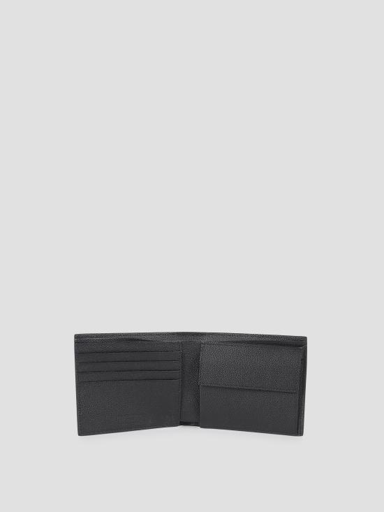 26SS 생로랑 그랑 드 뿌드르 엠보스드 레더 이스트/웨스트 동전 반지갑 396303BTY0N 1000 - SAINT LAURENT