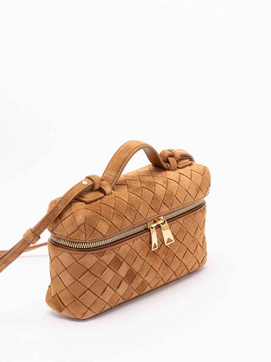26FW 보테가베네타 뱅뱅 베니티 케이스 789109V5ZZ12588 YELLOW - BOTTEGA VENETA
