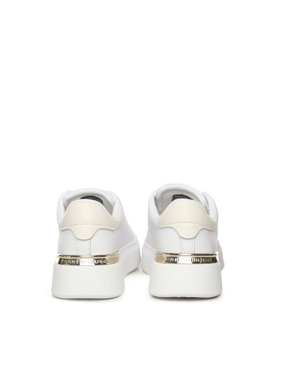 25FW 타미힐피거 스니커즈 FW0FW08631YBS White - TOMMY HILFIGER