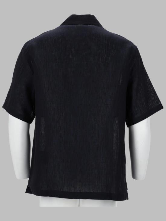 26FW 에르노 반팔 셔츠 CM000031U 171589200 BLUE - HERNO