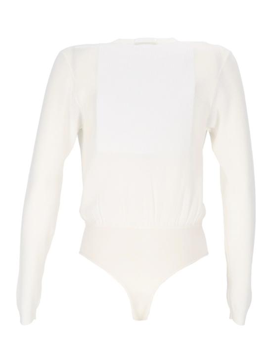 26FW 엘리자베타프랜치 바디수트 티셔츠 BK04B66E2 White - ELISABETTA FRANCHI