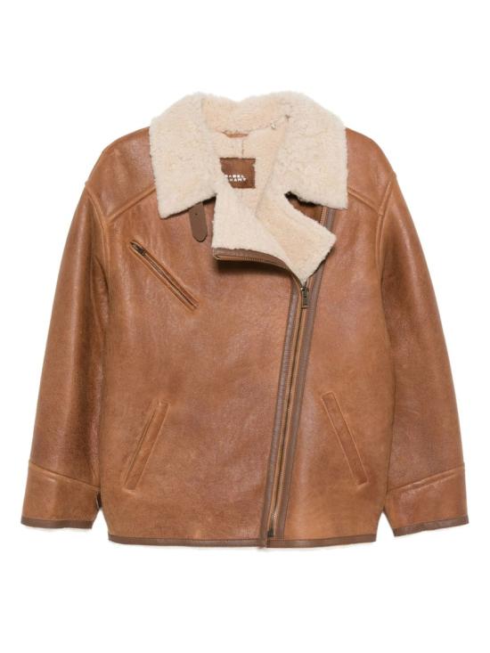 26FW 이자벨마랑 무스탕 MA0181FC C3A03I Brown