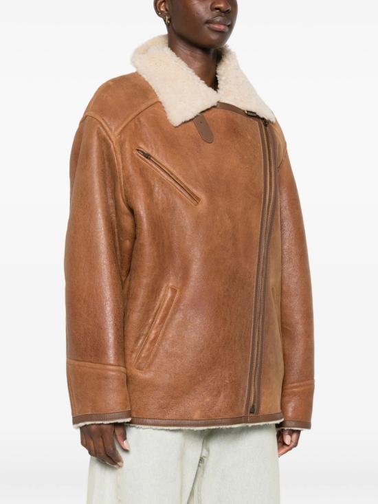 26FW 이자벨마랑 무스탕 MA0181FC C3A03I Brown - ISABEL MARANT