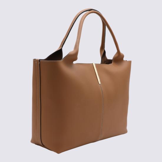 26FW 토즈 미디움 스몰 쇼퍼백 XBWEBRA0250UBL2L83 Brown - TODS