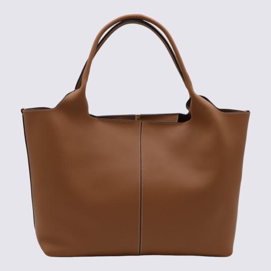 26FW 토즈 미디움 스몰 쇼퍼백 XBWEBRA0250UBL2L83 Brown - TODS
