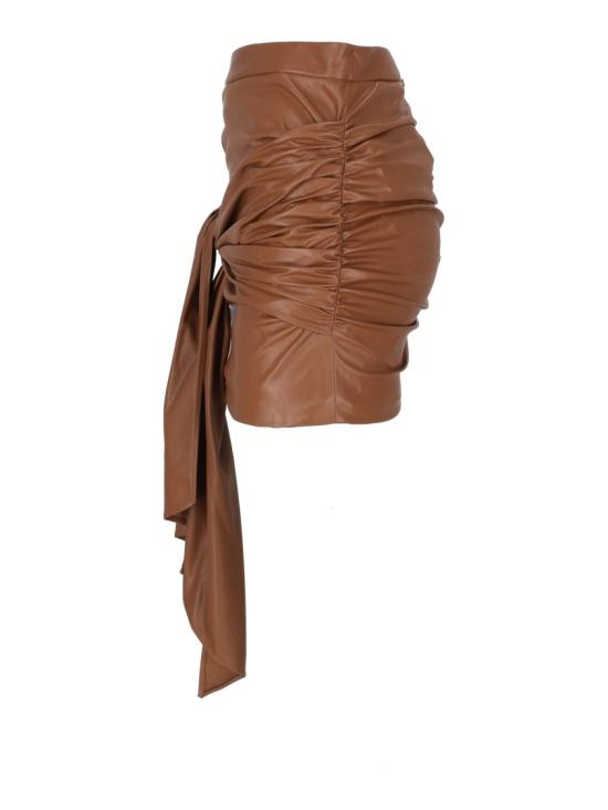 26FW 엘리자베타프랜치 숏 스커트 GO21166E2 Brown - ELISABETTA FRANCHI
