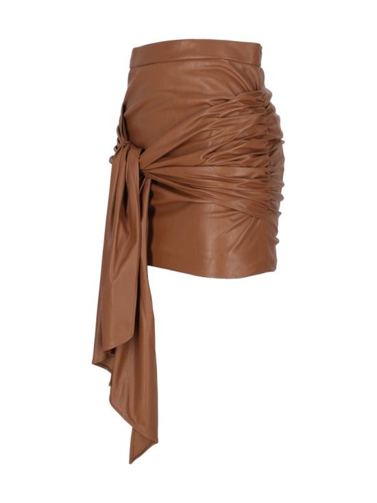 26FW 엘리자베타프랜치 숏 스커트 GO21166E2 Brown - ELISABETTA FRANCHI