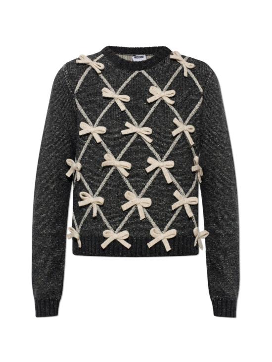 26FW 모스키노 스웨터 E A09085503 Grey