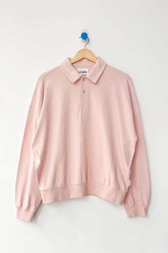  르 본 숍 스웨터 르 봉 쇼페 폴로 스웨트셔츠 - Le Bon Shoppe