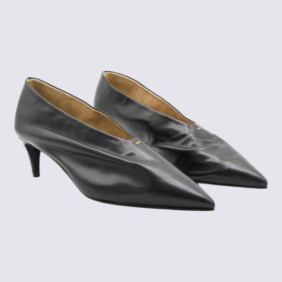 26FW 케이트 미리암 로우 펌프 F20531027200 Black - KHAITE