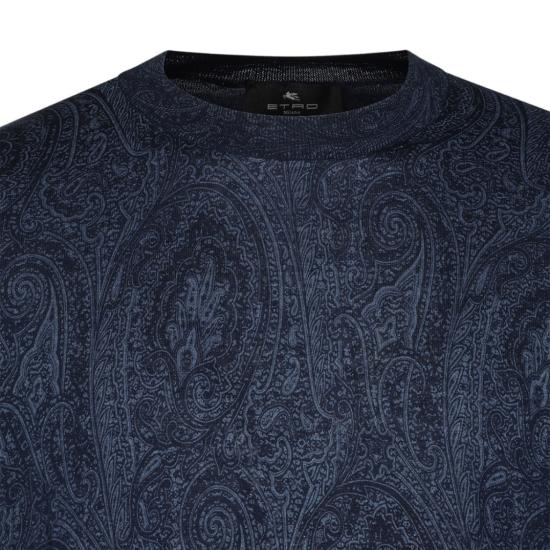 26FW 에트로 니트웨어 MRKF0080AK17JB0324 Blue - ETRO