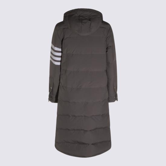 26FW 톰브라운 사이드 4바 패딩 코트 FOD025X05222035 Grey - THOM BROWNE