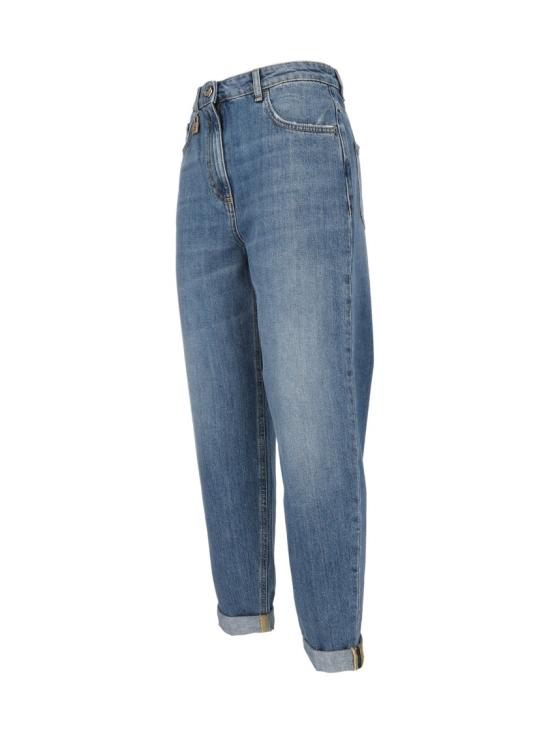 26FW 엘리자베타프랜치 데님 팬츠 PJ14D66E2 Blue - ELISABETTA FRANCHI