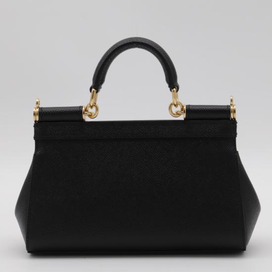 26FW 돌체앤가바나 SICILY 시실리 스몰 핸드백 BB7116B100180999 Black - DOLCE & GABBANA