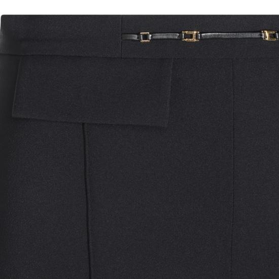 26FW 엘리자베타프랜치 스트레이트 팬츠 PA19666E2110 Black - ELISABETTA FRANCHI