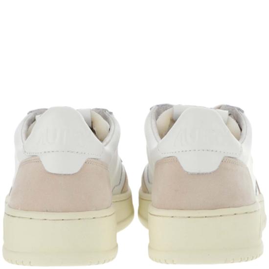 26FW 오트리 메달리스트 로우 스니커즈 AULMLS33LEATSUEDEWHITE - AUTRY