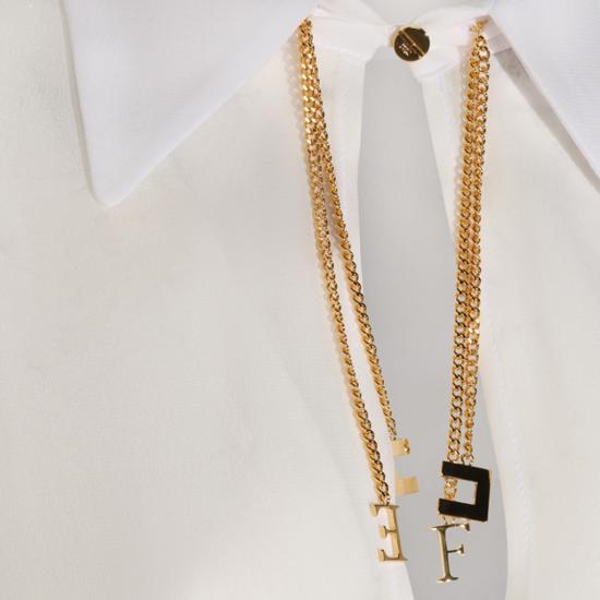 26FW 엘리자베타프랜치 셔츠 CA19466E2360 White - ELISABETTA FRANCHI