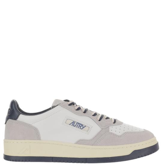 26FW 오트리 메달리스트 로우 스니커즈 AULMBW04LEASUEBICWHTVAPOR White
