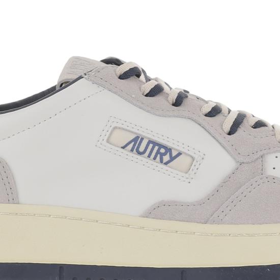 26FW 오트리 메달리스트 로우 스니커즈 AULMBW04LEASUEBICWHTVAPOR White - AUTRY