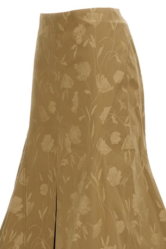 26FW 에르뎀 미디 스커트 PF26S1390082001CAMEL Brown - ERDEM