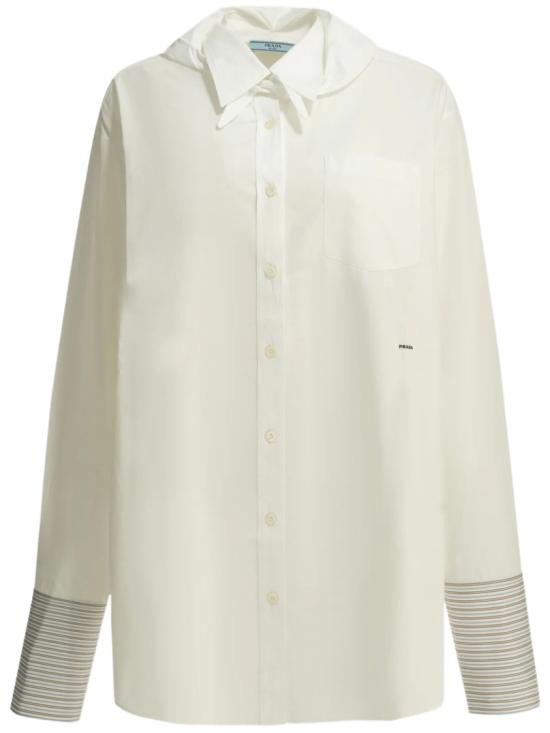 26FW 프라다 셔츠 P470JR 6283 White
