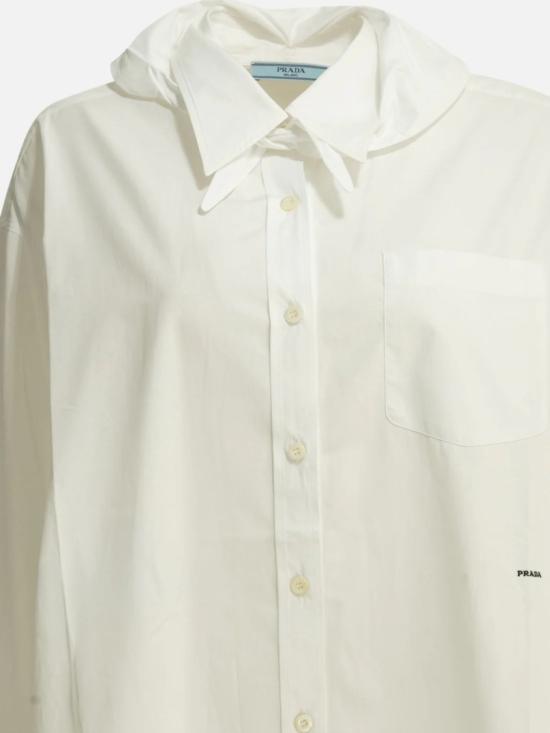 26FW 프라다 셔츠 P470JR 6283 White - PRADA