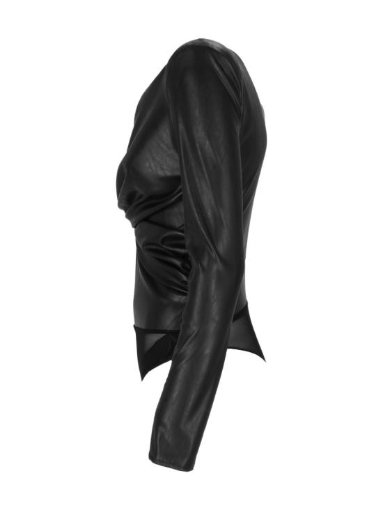 26FW 엘리자베타프랜치 바디수트 티셔츠 BO04566E2 Black - ELISABETTA FRANCHI