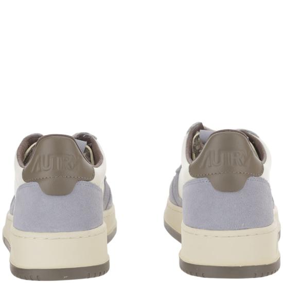 26FW 오트리 메달리스트 로우 스니커즈 AULMBW06LEASUEBICWHTATLBLUE Grey - AUTRY
