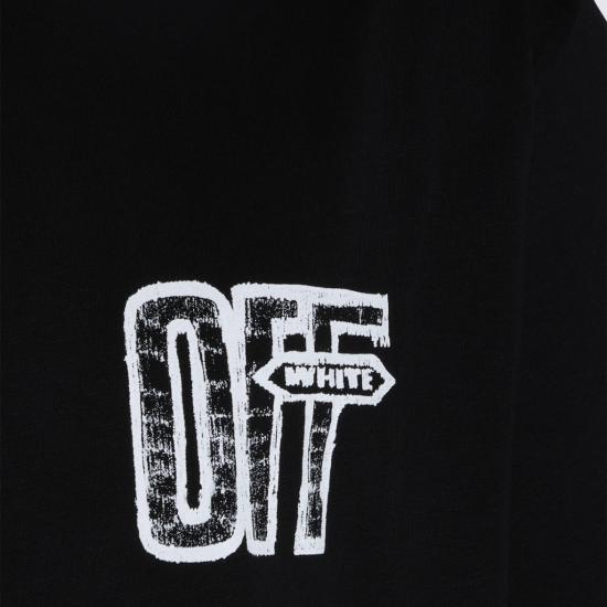 26FW 오프화이트 반팔 티셔츠 OMAA120F26JER00Y001 Black - OFF WHITE