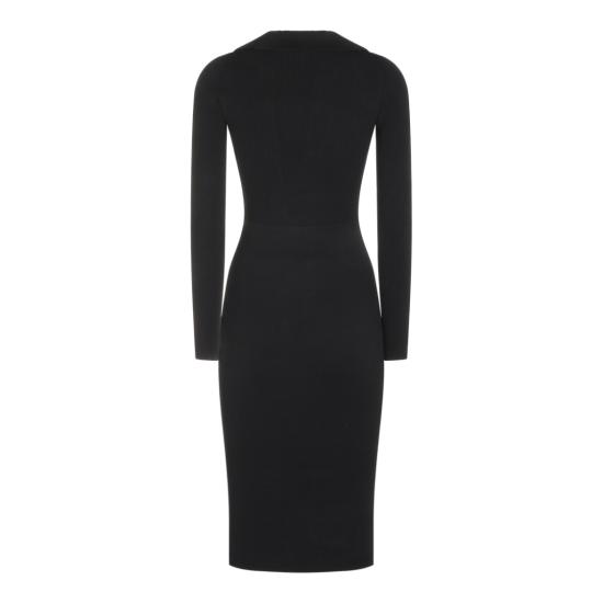 26FW 엘리자베타프랜치 미디 원피스 AM01S66E2110 Black - ELISABETTA FRANCHI
