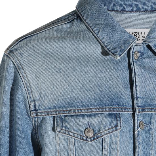 26FW MM6 메종마르지엘라 데님 자켓 SH0AM0084M30058963 Blue - MM6 MAISON MARGIELA
