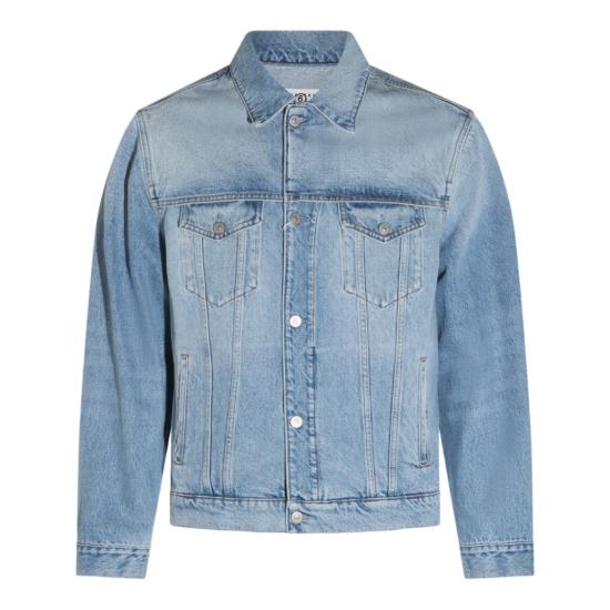 26FW MM6 메종마르지엘라 데님 자켓 SH0AM0084M30058963 Blue