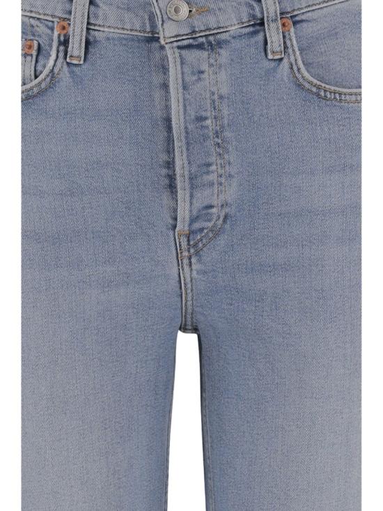 26FW 리던 70S 스토브 파이프 데님 팬츠 팬츠 1903WSTV27EMID90S Blue - RE/DONE