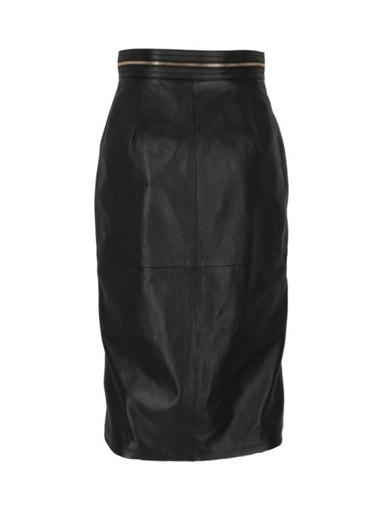 26FW 엘리자베타프랜치 미디 스커트 GP01Z66E2 Black - ELISABETTA FRANCHI