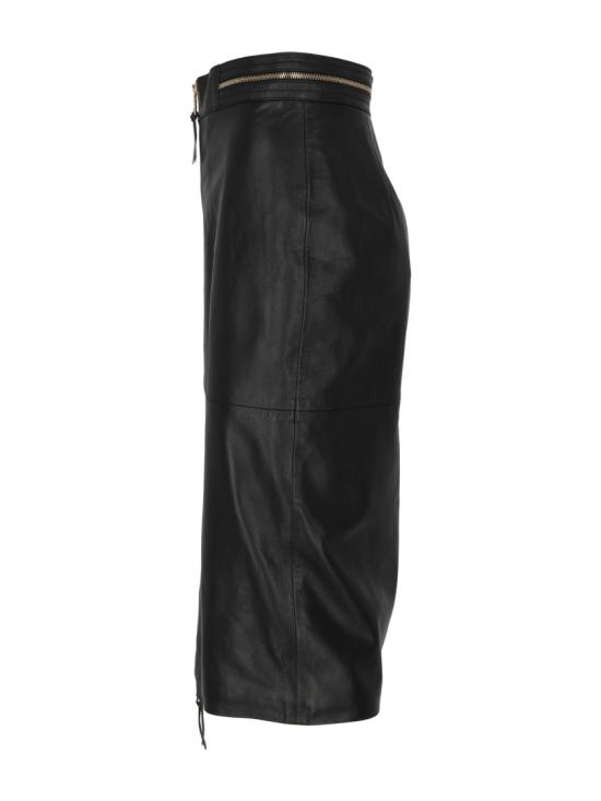 26FW 엘리자베타프랜치 미디 스커트 GP01Z66E2 Black - ELISABETTA FRANCHI