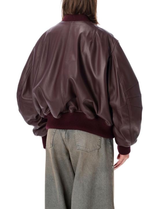 26FW 디 아티코 자켓 WCB00004LBT128AA246 Burgundy - THE ATTICO