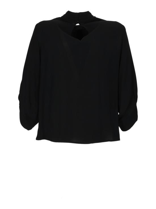 26FW 엘리자베타프랜치 블라우스 CA17866E2 Black - ELISABETTA FRANCHI