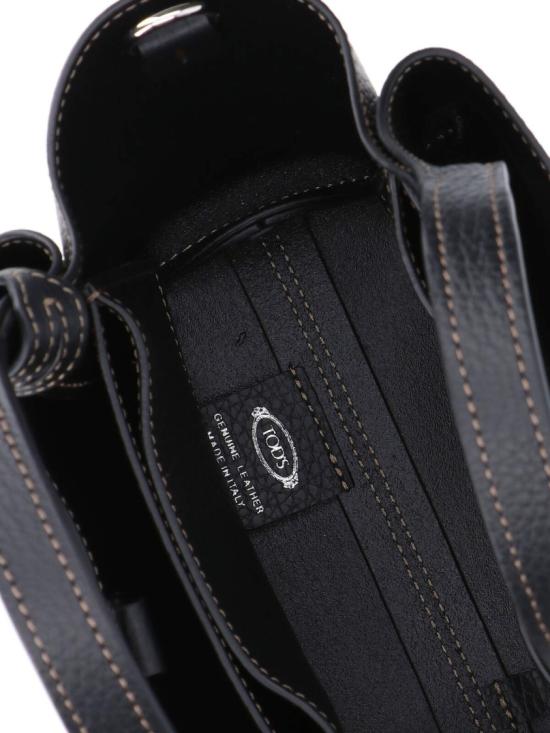 26FW 토즈 마이크로 토트백 XBWAPAFL000QRIB999 Black - TODS