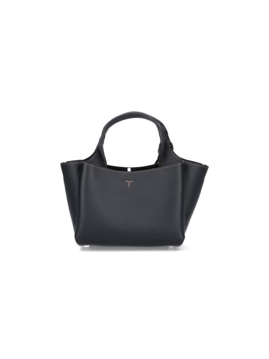 26FW 토즈 마이크로 토트백 XBWAPAFL000QRIB999 Black - TODS