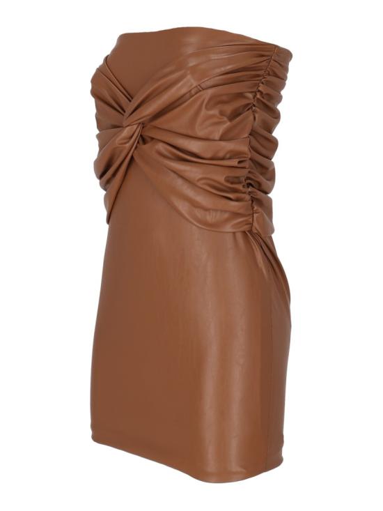 26FW 엘리자베타프랜치 숏 원피스 GO21966E2 Brown - ELISABETTA FRANCHI