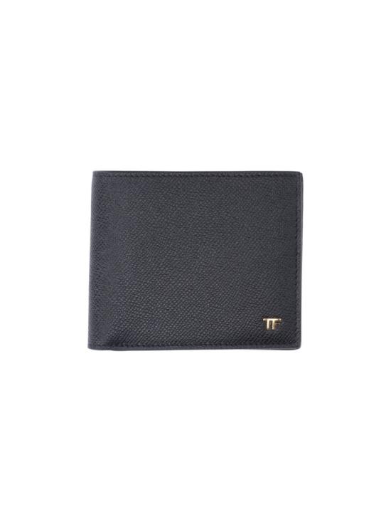 26FW 톰포드 스몰 그레인 레더 반지갑 YM228 LCL081GNAA Black
