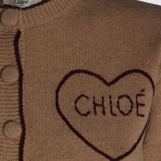 26FW 끌로에 가디건 CH26AMC15710218 Brown - CHLOE