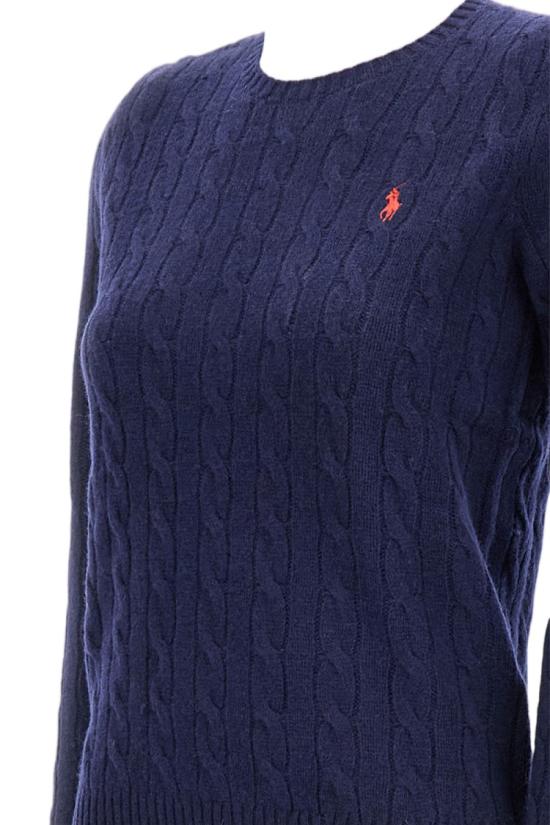  폴로 랄프로렌 폴로 자수 케이블 니트 스웨터 211971865003HUNTERNAVY Blue - POLO RALPH LAUREN
