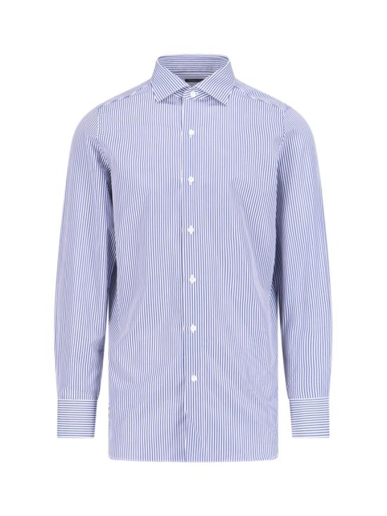 26FW 피나모레 긴팔 셔츠 C0499 MILANO ZANTE02 Blue