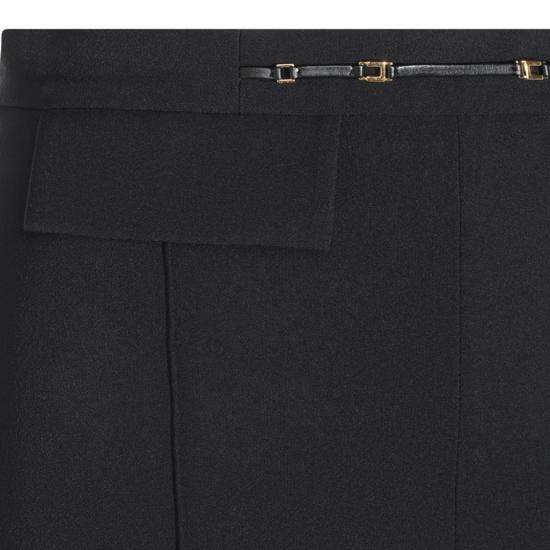 26FW 엘리자베타프랜치 스트레이트 팬츠 PA19666E2110 Black - ELISABETTA FRANCHI