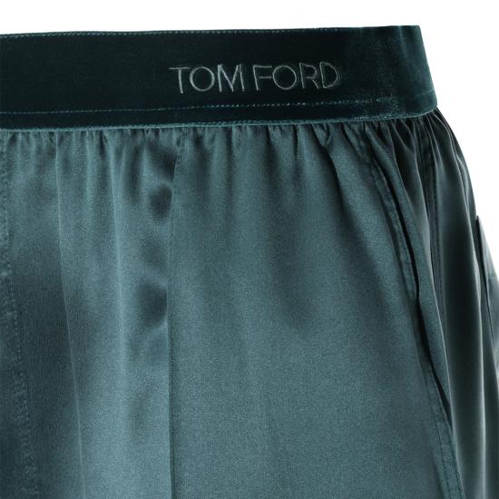 26FW 톰포드 스트레이트 팬츠 PAW683FAX1720GDV Black - TOMFORD